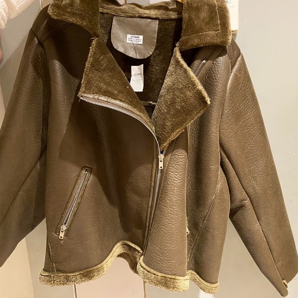 NWT Men Faux Shearling - Picture 1 of 2